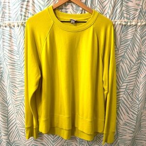 Cozy Bright Yellow Sweatshirt